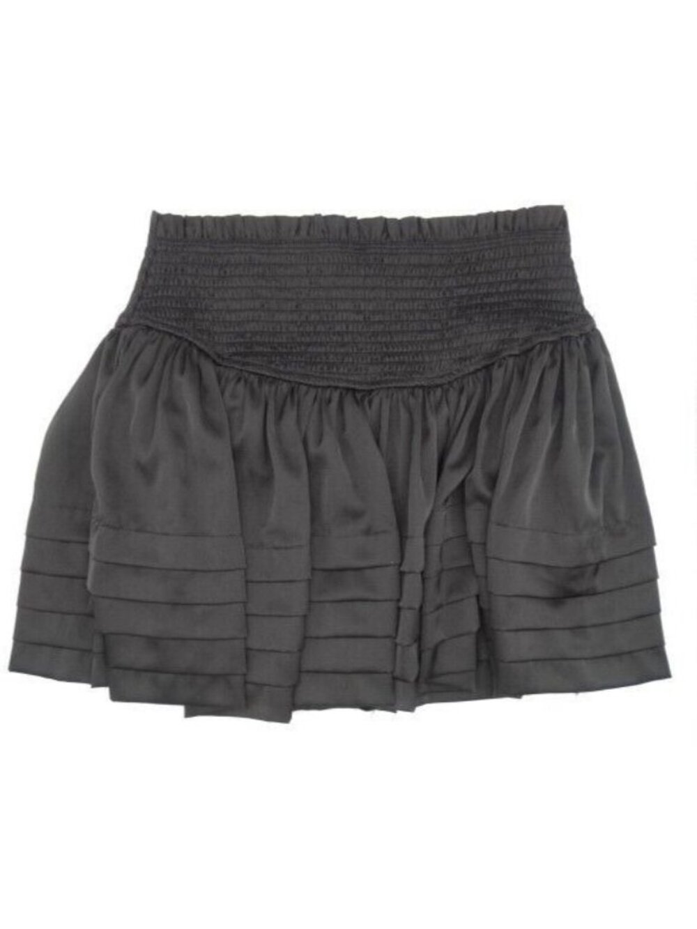 Mustard Seed Women's Mini Skirt Size Medium Black Pleats Mini Skirt Skort Shorts